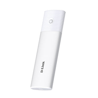 White D-Link USB-C M.2 NVMe/NGFF SSD Enclosure - DSP-111 on a white background
