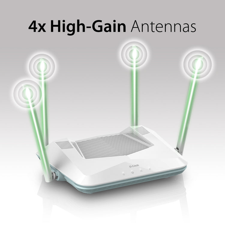 D-Link EAGLE PRO AI WiFi 6 AX3200 Gigabit Smart Mesh Router (R32)