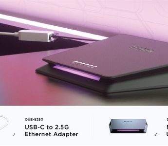 D-Link 2.5 Gigabit Ethernet Solutions Raise the Bar for High-Speed Wired Connections