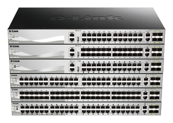 Stackable Fully Managed Gigabit Switch Series with 10GbE Ports | DGS-3130 Series