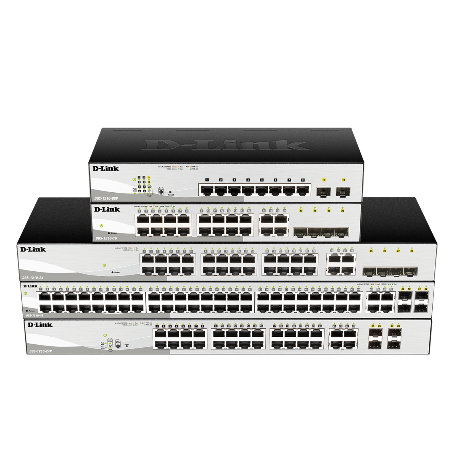 DGS-1210 Series: Gigabit Smart Managed L3 Lite Switches | Best-Selling ...