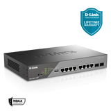 The DSS-200G Series is a range of switches designed to meet the surveillance requirements of small, medium, and enterprise businesses. Support for high-powered Pan Tilt Zoom (PTZ) cameras, automatic Surveillance VLAN, and 6kV surge protection make the DSS-200G Series ideal for IP surveillance deployments. A redesigned interface, various diagnostic and troubleshooting tools, and energy-efficient technologies provide a flexible solution to your surveillance requirements.