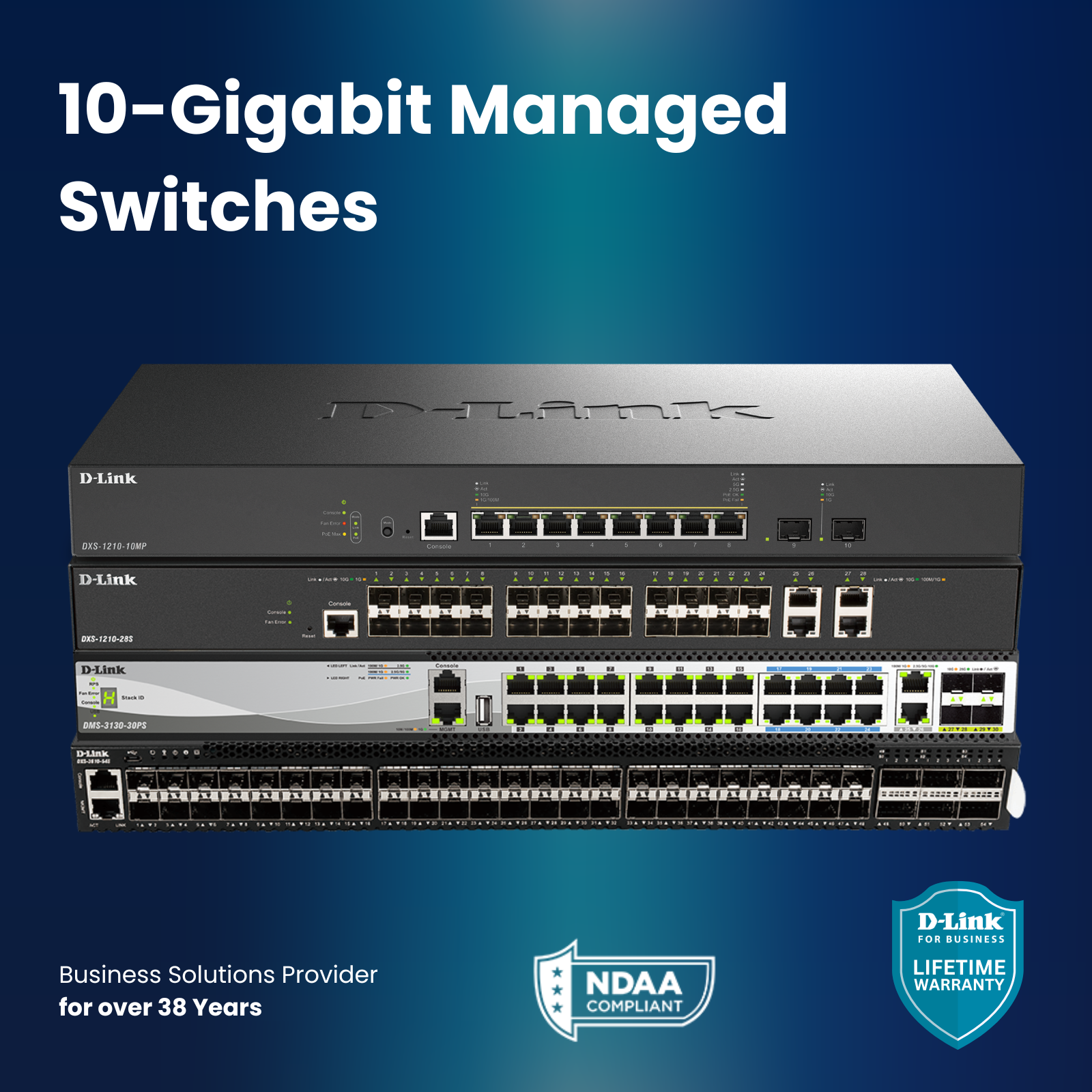 10 Gigabit Managed Switches – D-Link Systems, Inc