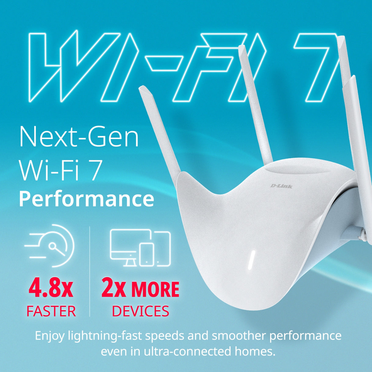 D-Link DAP-E9560 Access Point Wi-Fi 7 BE9500 Tri-Band | Porta 10 Gigabit E PoE | MU-MIMO, OFDMA, WPA3 | Gestione Nuclias Connect | Per Aziende, Hotel E Scuole
