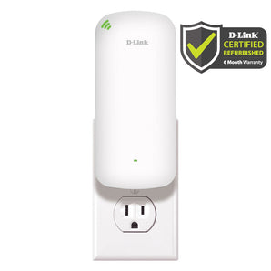 D-Link [Certified Refurbished] WiFi Range Extender, AX1800 Mesh WiFi 6 Dual Band for Smart Home - (DAP-LX1880A1/RE)