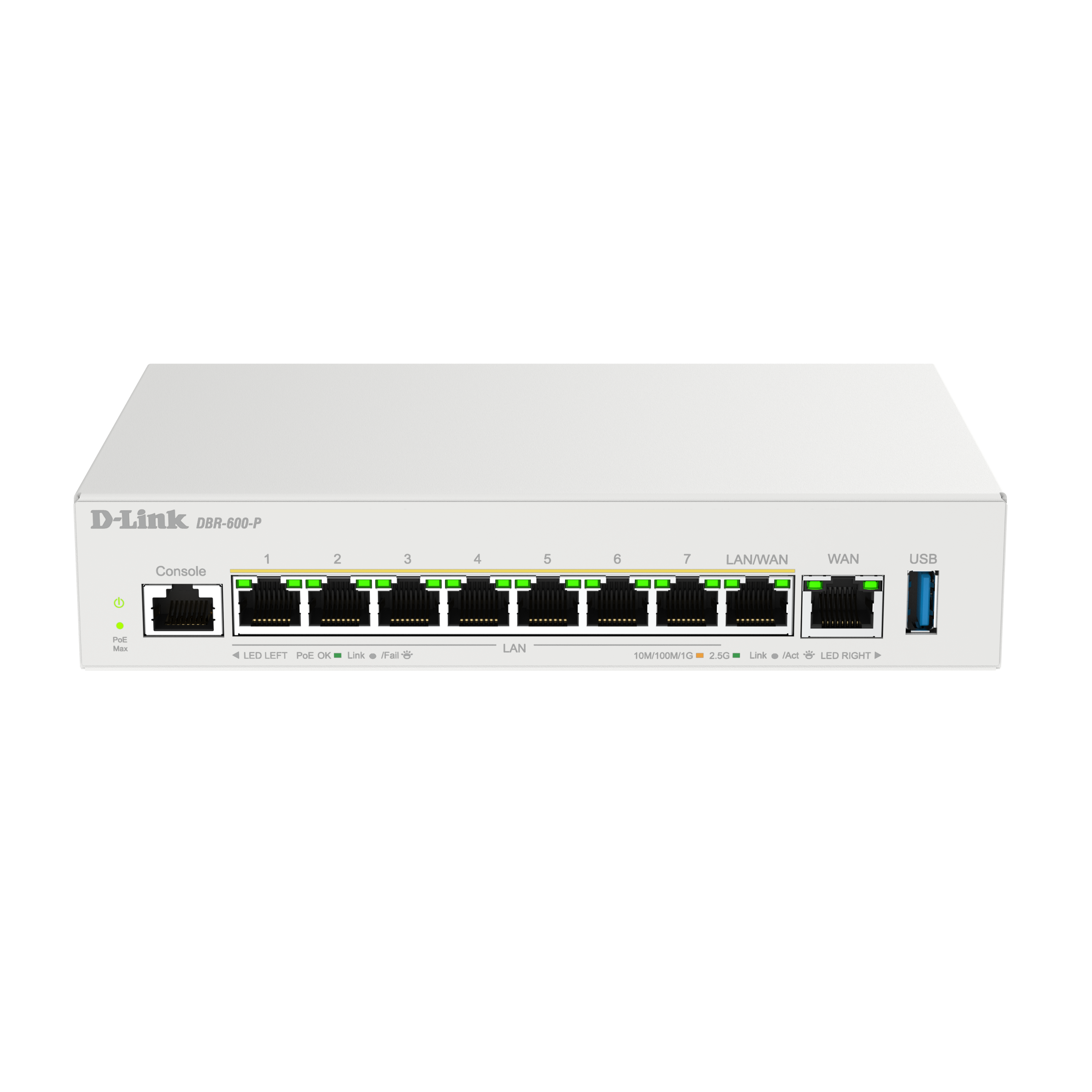 G 600 Router D-Link Guardian 600 PoE Multi-Gig Business Router (DBR-600-P) Premium ...