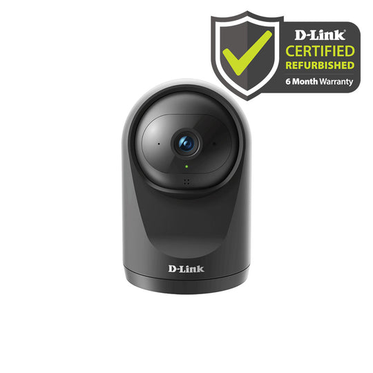 D-Link [Certified Refurbished] Pro Series Full HD Pan & Tilt Wi-Fi Camera w/ 360 Degree View, 1080p, Sound & Motion Detection, 2-Way Audio, Cloud & Local Recording, Night Vision (DCS-6500LHV2/RE)