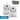 2-Pack of D-Link DCS-6501LH/RE Pan and Tilt Wi-Fi Cameras on a white back ground with 2-Pack badge and D-Link Certified Refurbish 6 Month Warranty badge