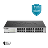 D-Link 24-Port Fast Ethernet Unmanaged/Plug and Play Switch | Fanless | Desktop/Rackmount - (DES-1024D)