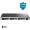 D-Link 52-Port Metro Gigabit Ethernet Managed Desktop Switch - (DGS-1210-52/ME)