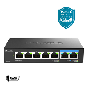 D-Link 7 Port USB 2.0 Hub (Black) - (DUB-H7) – D-Link Systems, Inc