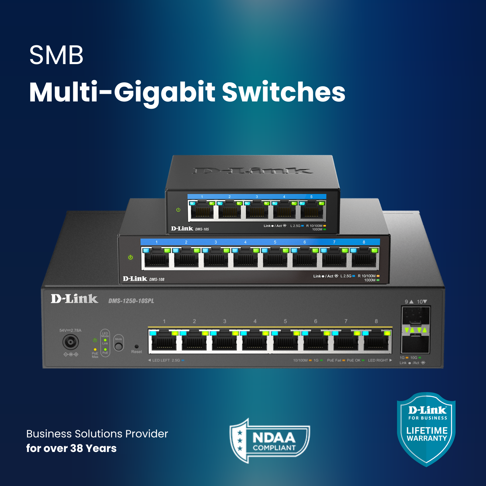 SMB Multi-Gigabit Switches – D-Link Systems, Inc
