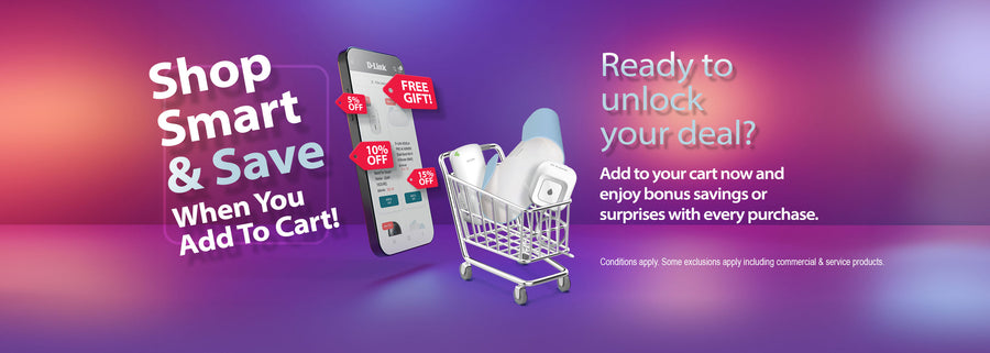 Shop Smart & Save when you add to cart - Unlock bonus savings or surprises with every purchase