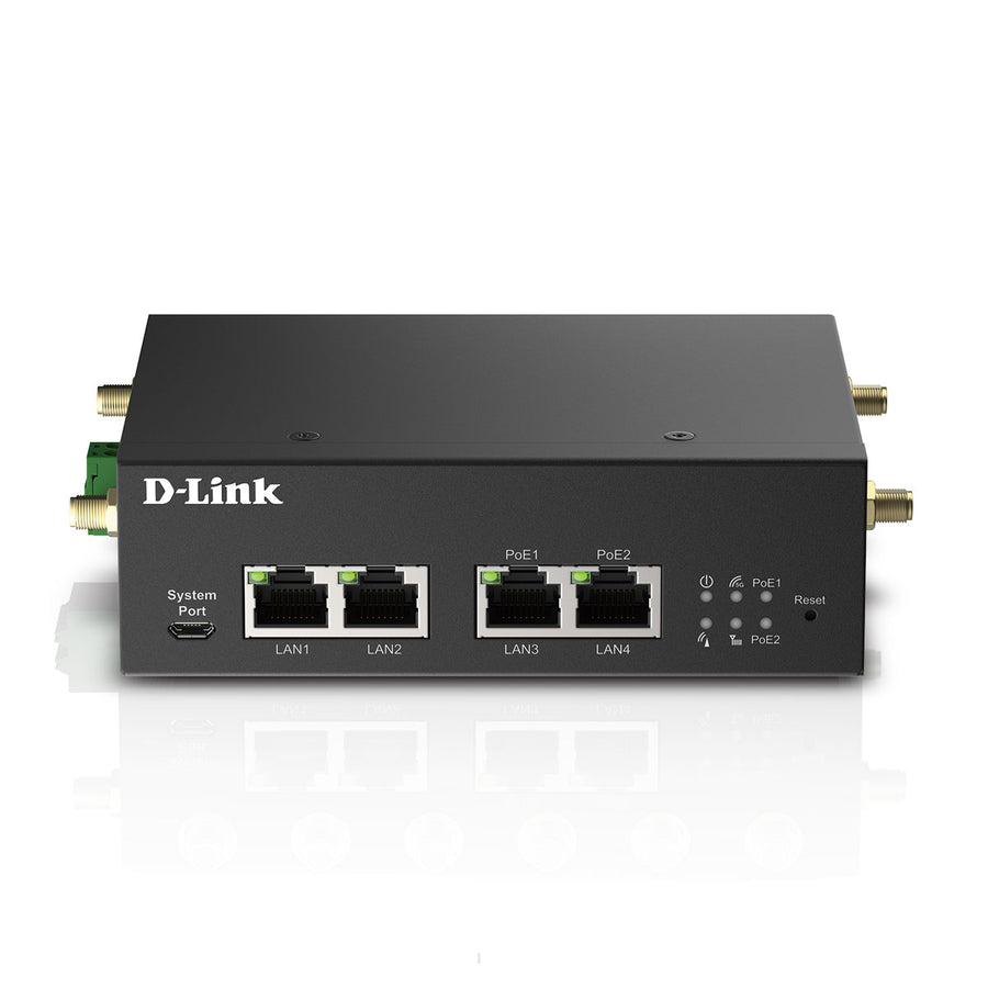 D-Link 5G/4G PoE Rugged Modem/Gateway (DWM-314-GP) | Carrier Certified with AT&T, Verizon, T-Mobile | Follows NDAA, TAA
