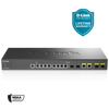 D-Link 12-Port 10 Gigabit Smart Managed Switch includes 8 10G ports, 2 SFP+ and 2 10G/SFP+ Combo Ports (DXS-1210-12TC)