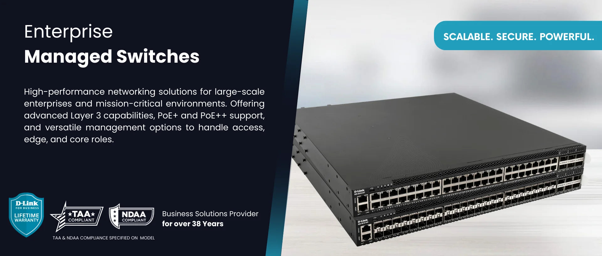 Enterprise Managed Switches – D-Link Systems, Inc