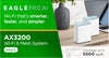 D-Link EAGLE PRO AI Mesh WiFi 6 Router System (2-Pack) - Multi-Pack for Smart Wireless Internet Network, Compatible with Alexa and Google, AX3200 (M32/2)