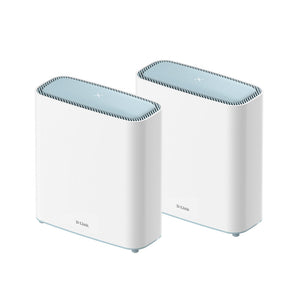 D-Link EAGLE PRO AI Mesh WiFi 6 Router System (2-Pack) - Multi-Pack for Smart Wireless Internet Network, AX3200 (M32/2)