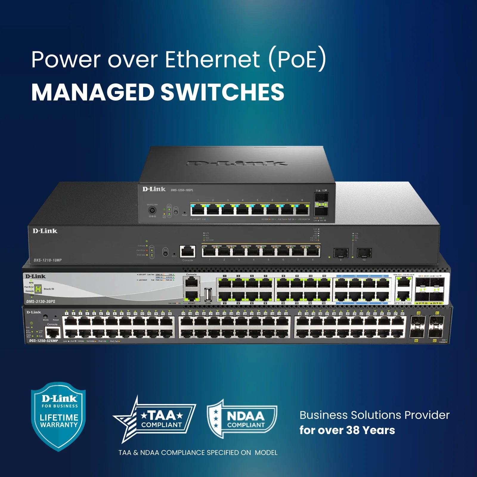 Managed PoE Switches – D-Link Systems, Inc