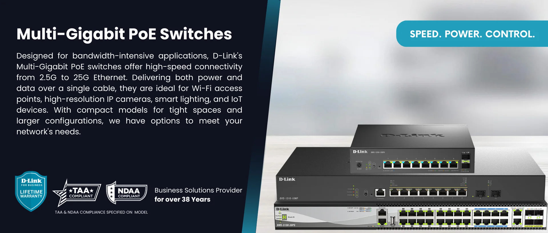 Multi-Gigabit Power Over Ethernet (PoE) Switches – D-Link Systems, Inc