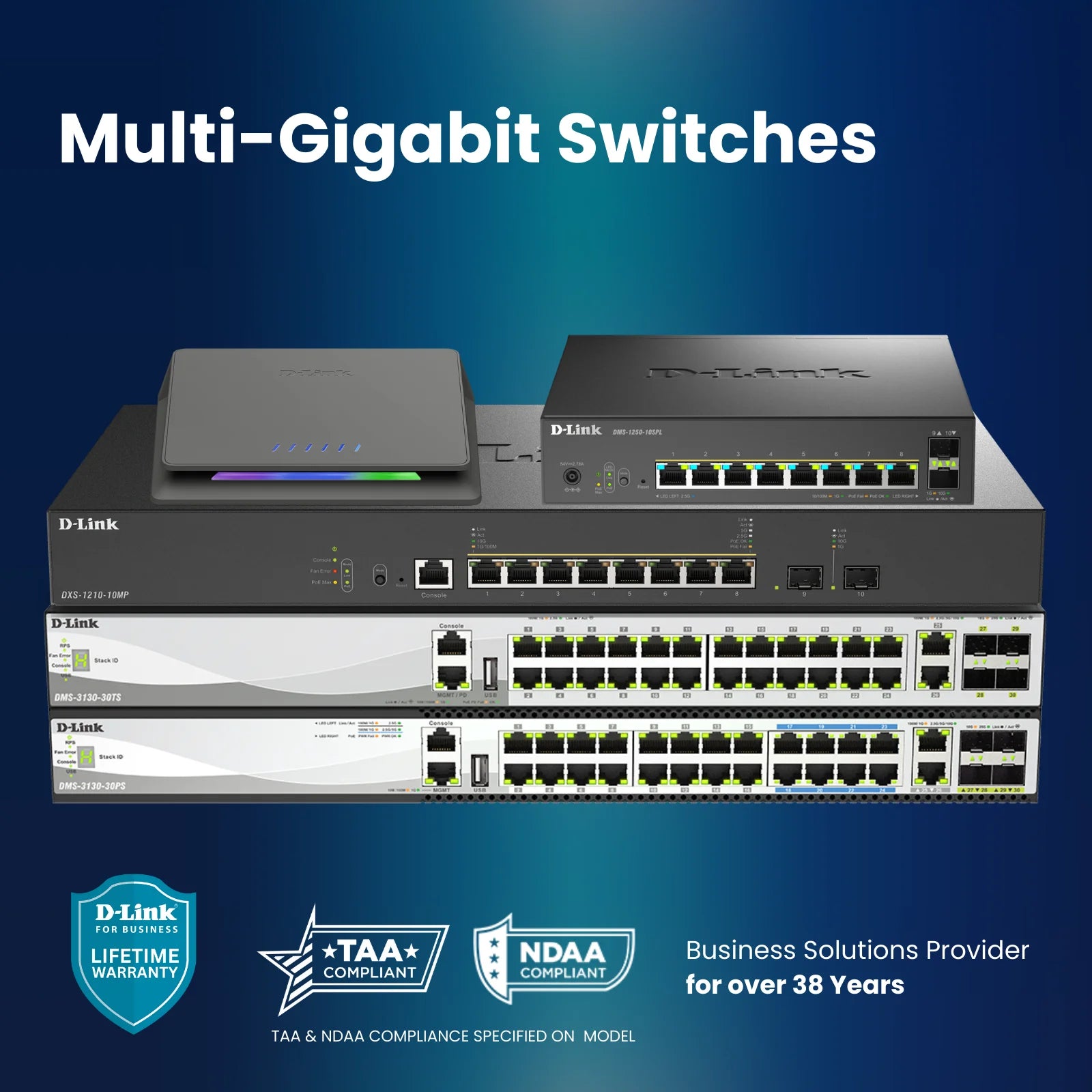 Mult-Gigabit Switches