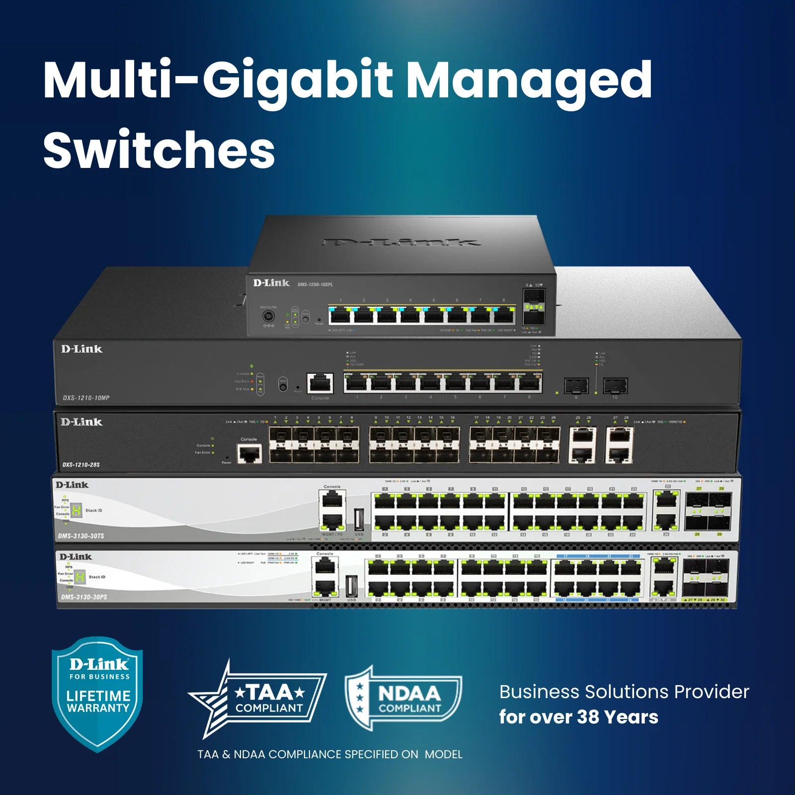 Managed Multi-Gigabit Switches – D-Link Systems, Inc