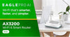D-Link EAGLE PRO AI Wifi 6 Smart Internet Router (AX3200) - Optimized For Gaming & Streaming, Works With Alexa And Google, AX3200 (R32)