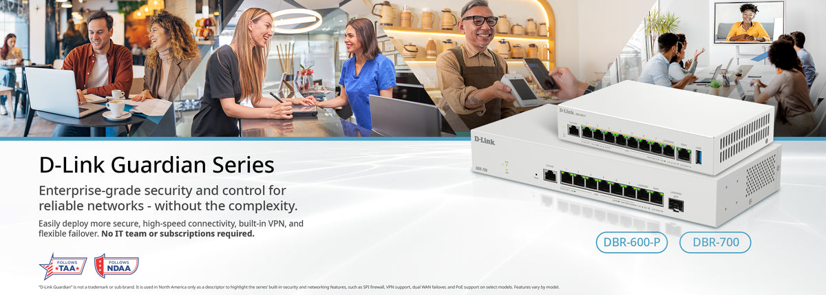 D-Link Guardian VPN Routers – D-Link Systems, Inc