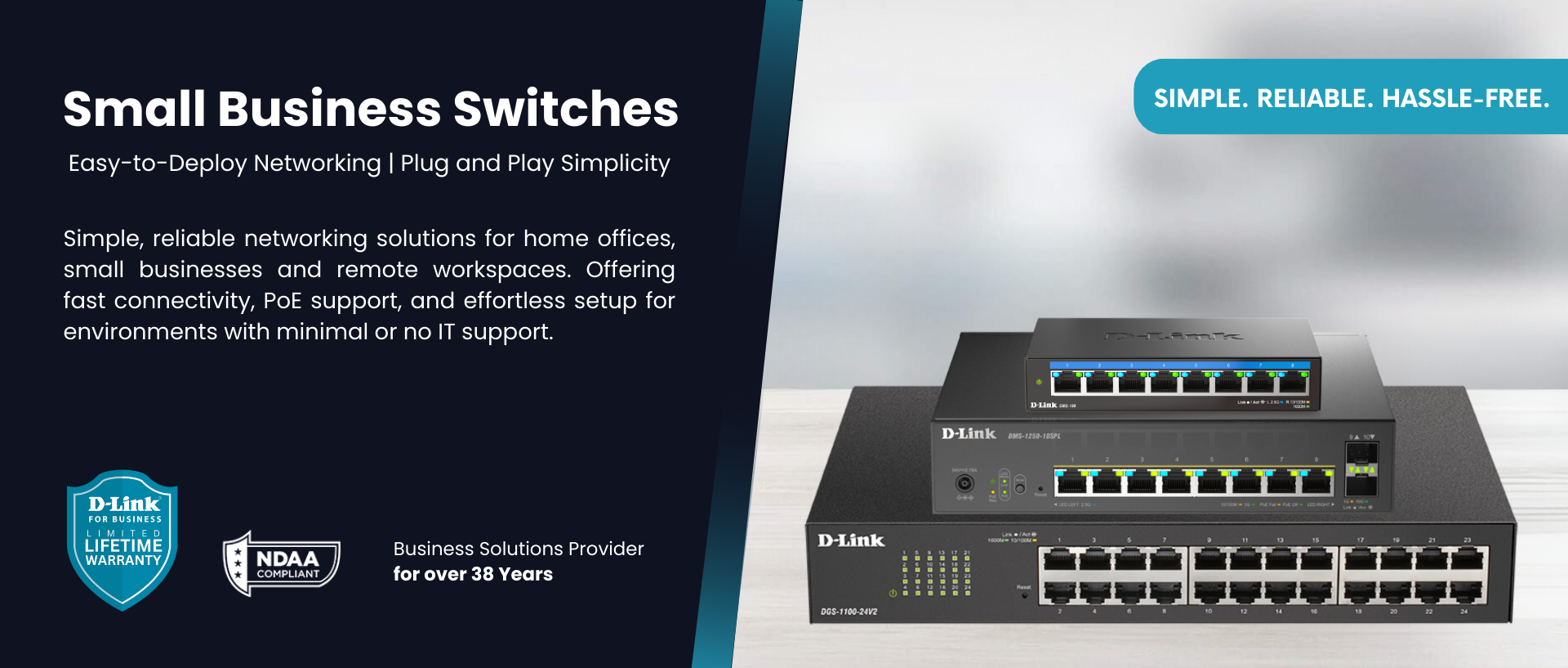 Small Business and Home Office Switches – D-Link Systems, Inc