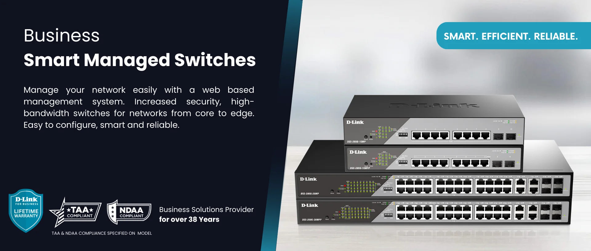 Business Smart Managed Switches