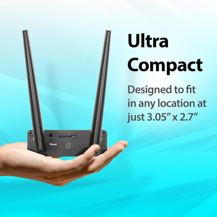 D-Link 4G LTE (Cat 4) to Gigabit Ethernet Modem/Bridge - Best for M2M Applications - Works on Verizon or AT&T (DWM-311-B1)