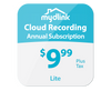 mydlink Cloud Recording 1-Year Subscription - Lite