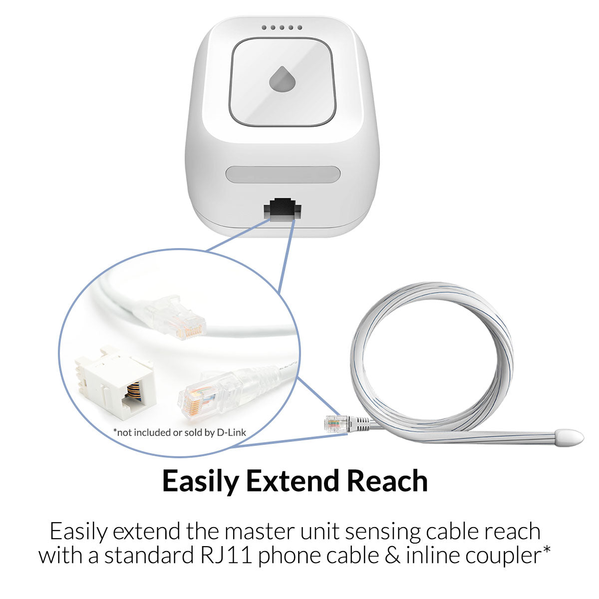 D-Link Water Leak Sensor Starter Kit & Additional Sensor Pod - (COKT3 ...