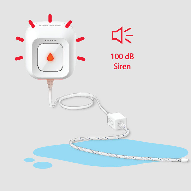 D-Link Water Leak Sensor Starter Kit & Additional Sensor Pod - (COKT3 ...