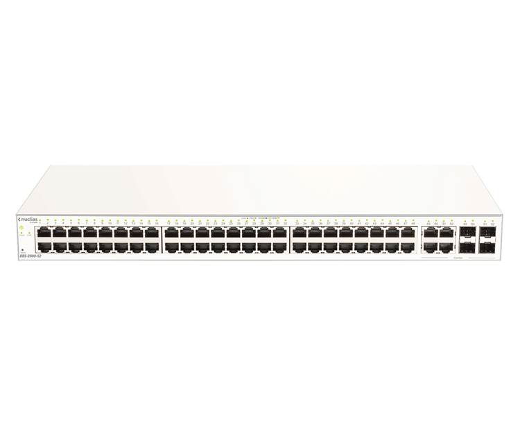 D-Link 52-Port Gigabit Nuclias Cloud-Managed Switches - (DBS-2000-52)