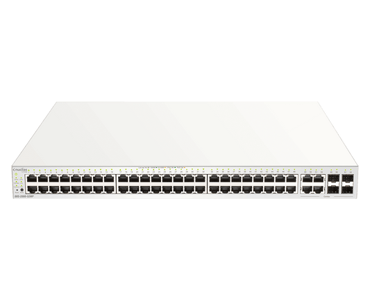 D-Link 52-Port PoE Gigabit Nuclias Cloud-Managed Switches - (DBS-2000-52MP)
