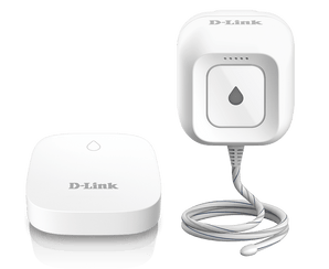 D-Link Water Sensor and Alarm Starter Kit, Detector, AC Powered, Works with Google Home - (DCH-S1621KT)