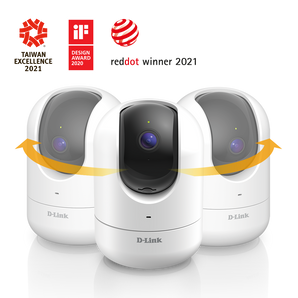 D-Link WiFi Camera, Indoor, Full HD, Pan & Tilt 1PK & 2PK - (DCS-8526LH-US)