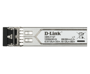 D-Link 1000BASE-SX Multi-Mode 550 M LC SFP Transceiver - (DEM-311GT)