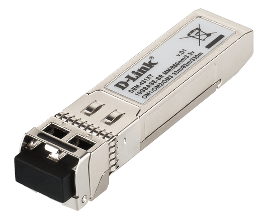 D-Link 10GBASE-SR SFP+ Multi-Mode Transceiver (300m) - (DEM-431XT)