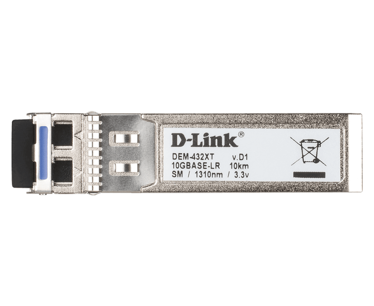 D-Link 10GBASE-LR SFP+ Transceiver (10 Km) - (DEM-432XT)
