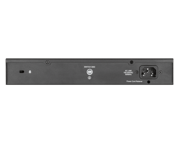 D-Link 18-Port Fast Ethernet PoE+ Unmanaged/Plug and Play Switch | 16 PoE+ Ports (247W)+ 2 GbE Combo Ports | Fanless | Desktop/Rackmount - (DES-1018MPV2)