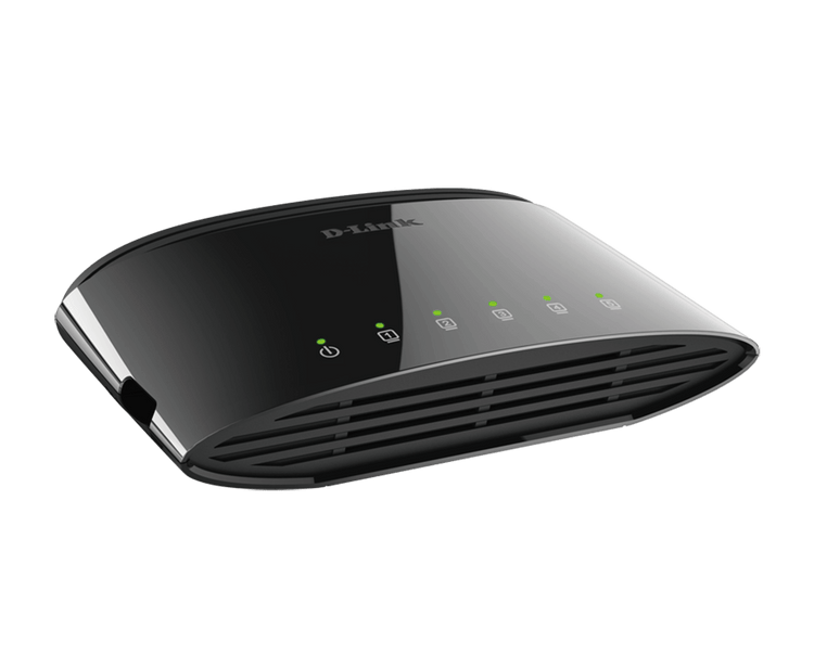 D-Link 5-Port Gigabit Ethernet Unmanaged Desktop Switch - (DGS-1005G)