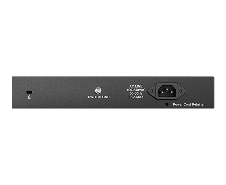D-Link 16-Port Gigabit Ethernet Unmanaged/ Plug and Play Switch | Fanless | Metal Compact | Desktop/Rackmount - (DGS-1016D)