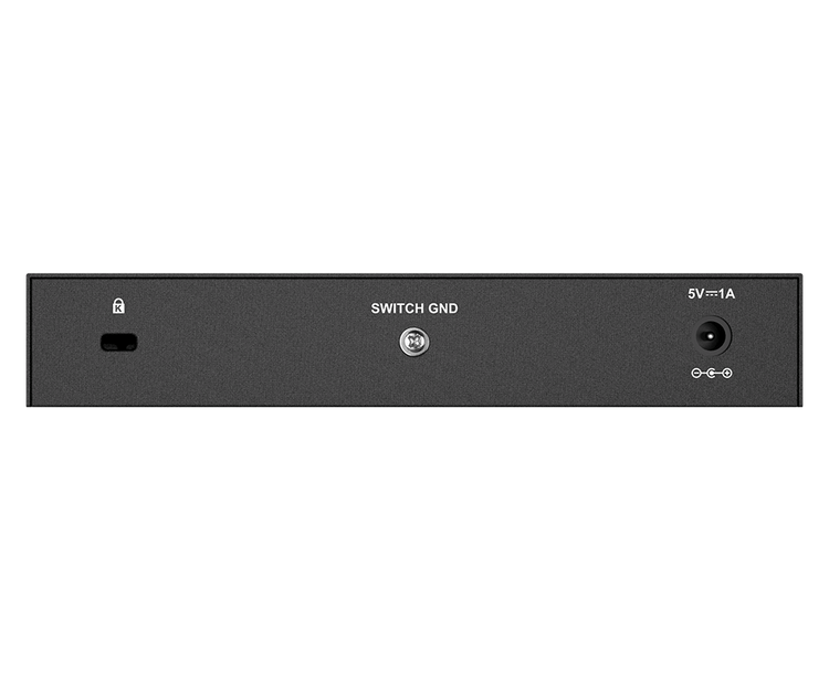 D-Link 8-Port Gigabit Unmanaged/Plug and Play Switch | Fanless | Metal Compact Desktop - (DGS-108)