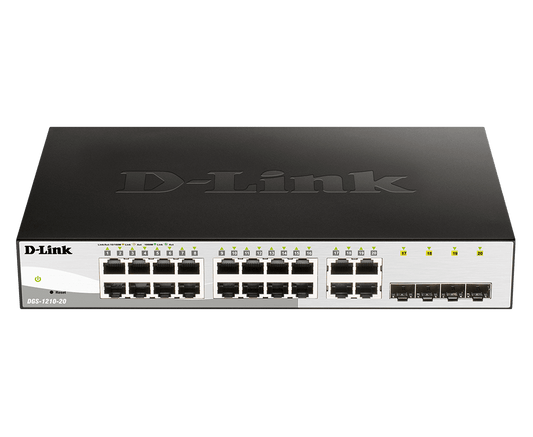 D-Link 20-Port Gigabit Smart Managed Switch i- (DGS-1210-20)