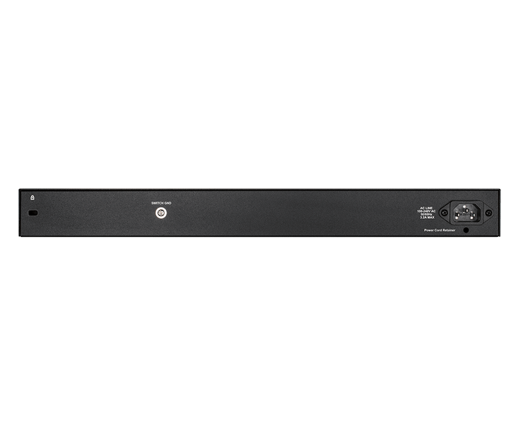 D-Link 24-Port Gigabit Smart Managed PoE+ Switch (193W PoE Budget)with 4 Combo SFP Ports- (DGS-1210-28P)