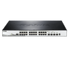D-Link 24-Port Gigabit Stackable Smart Managed Switch with 10G Uplinks - (DGS-1510-28XMP)