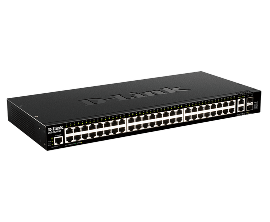 D-Link 52-Port Layer 3 Stackable Smart Managed Switch - (DGS-1520-52)