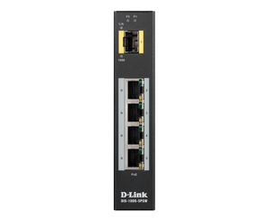 D-Link 5-Port Gigabit Unmanaged Industrial PoE Switch - (DIS-100G-5PSW)